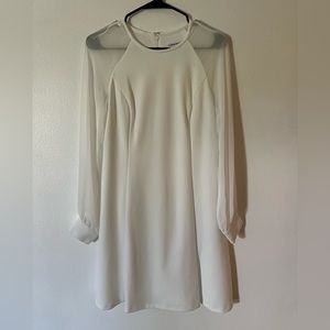 Calvin Klein white dress